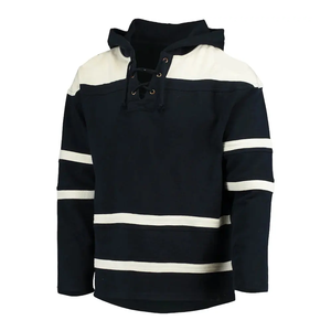 Precio barato Venta Oem mejor venta personalizada Venta al por mayor Hockey Sudadera con capucha 100% Poliéster Mejor venta a granel Buena calidad Hockey sobre hielo Sudadera con capucha - Product Image 2