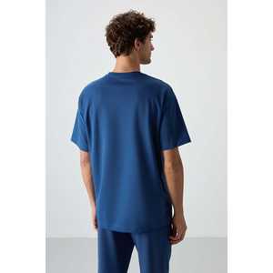 Parliament Men's Oversize Fit Printed T-Shirt 100% Cotton <b>Jersey</b> Thick Textured-88365 - Product Image 2