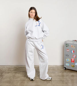 Survêtement à capuche de haute qualité pour femmes respirant et confortable coupe ample haut de jogging décontracté motif solide hiver Streetwear - Product Image 2