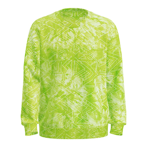 Venta al por mayor de logotipo personalizado 3D en relieve liso en blanco de algodón de rizo francés de cuello redondo sudadera unisex de las mujeres en relieve sudaderas con capucha - Product Image 5