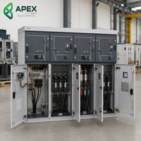 Unidad de Anillo Aislada por Gas SF6 de 12kV 24kV, Unidad de Anillo Aislada (RMU) de Media Tensión para Subestaciones de Distribución