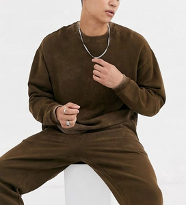 Hot Selling Fashionable Slim Fit Men Winter Woven Solid Zipper Hoodie Fleece Breathable Streetwear Training Wear <b>Comfortable</b> - Product Image 2