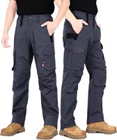 Pantalones de Trabajo Personalizados con Certificación NFPA y CE, de Algodón Antiestático, Elásticos, Resistentes al Fuego, Talla Grande, de Secado Rápido, con Protección para Motosierra