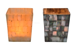 Aesthetic Clear Glass <b>Tea</b> <b>Light</b> Holder MOP Home Decoration Handmade Elegant Metal <b>Lantern</b> Interior Design Easter Christmas - Product Image 6