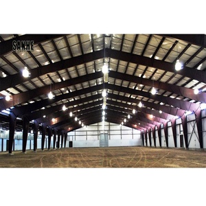 Kit de hangar à poteaux 150x100, couverture de tente d'arène, écurie portable pour chevaux - Product Image 1