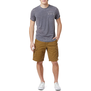 Short cargo pour hommes Short d'été en coton pour hommes Short ample multi-poches Bermuda décontracté - Product Image 4