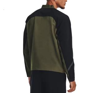 Proveedor de Ropa Deportiva de Primera Calidad, MOQ Bajo, Conjunto de Entrenamiento de 2 Piezas, Logotipo Personalizado, Chaqueta Cortavientos de Una Sola Capa, Impermeable - Product Image 2