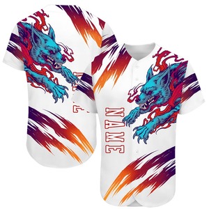 Vêtements de sport de baseball avec broderie cousue par sublimation Maillots de baseball Maillots de football pour hommes Maillots de baseball de taille américaine - Product Image 1