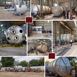 Reactor de acero inoxidable hecho en La India, maquinaria industrial, reactor con camisa química, recipiente a presión ASME SEC VIII DIV1 certificado 0,5-50 KL - Product Image 5