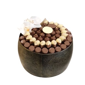 Elegant Design Decorative Gold <b>Metal</b> <b>Bowl</b> Home Decorative Chocolate Serving <b>Bowl</b> For Special Occasions In Wholesaler Price - Product Image 4