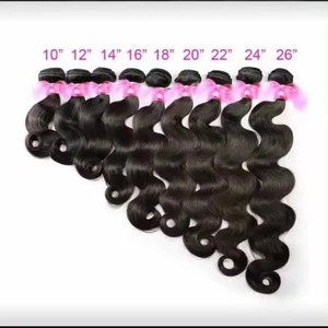 Alta calidad 12A grado Remy cabello virgen brasileño indio crudo paquetes cutícula alineada textura recta cabello humano Natural - Product Image 4