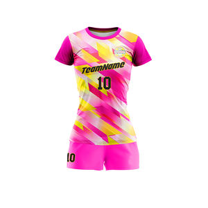 Uniforme de volley-ball pour femmes, maillot de sport et short de compétition pour l'équipe de volley-ball féminine - Product Image 4