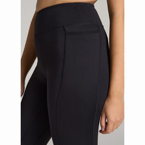 กางเกงเลกกิ้งกีฬาของผู้หญิงเอวกลางลายพื้นโลโก้ตามสั่งสำหรับผู้ใหญ่ - Product Image 4