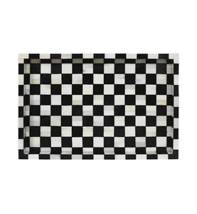 ถาดเสิร์ฟไม้กระถินเทศและงานฝังกระดูกคุณภาพสูง สำหรับโรงแรมและร้านอาหาร งานฝีมือคุณภาพ - Product Image 3