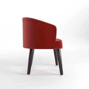 Sillas de comedor de estilo tradicional con cojines de terciopelo para sala de estar, dormitorio u oficina - Product Image 4