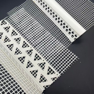 Borde de Goteo de <span class=keywords><strong>PVC</strong></span> Duradero con Malla de Fibra de Vidrio para Esquinas de Construcción y Anti-Grietas - Product Image 2