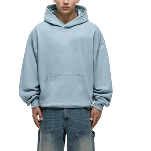 Customized Luxury <b>Hoodie</b> Streetwear Premium Quality Cotton Fleece Comfortable Warm Soft <b>Trendy</b> Oversized Pullover <b>Hoodie</b> - Product Image 5