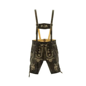 Venta directa de fábrica Logotipo personalizable Ligero Hombres Lederhosen Bavarian Shorts Pantalones cortos transpirables de secado rápido para adultos - Product Image 1