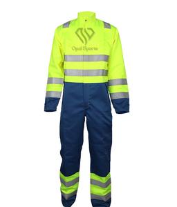 Meilleur matériau, vêtements de travail d'hiver confortables et respirants, combinaisons, nouveau style, sécurité haute visibilité, ANSI classe 1 LED Flash Logo personnalisé - Product Image 6