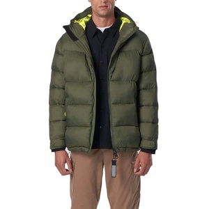 Nouvelle conception de mode d'hiver, logo personnalisé, veste matelassée à col rond pour homme, veste sans manches, doudoune camouflage imperméable - Product Image 1
