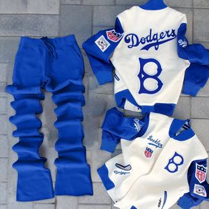 Ensemble de survêtement King Mcgreen Star Hip Hop pour homme, veste de baseball cool, ensemble de survêtement 2 pièces, veste et pantalon, jogging, survêtement - Product Image 3