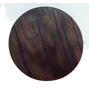 Round <b>Wood</b> Coasters Top Quality Customize Coaster Hot Seller Fast Water Absorbent Diatomite for Office and Home - Product Image 1