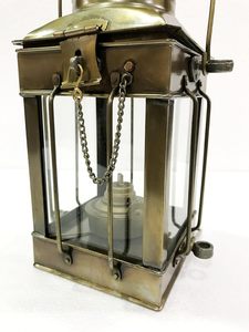 Lampe à huile décorative de balcon antique en laiton pour noël et décor festif éclairage lanterne de bateau nautique - Product Image 4