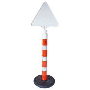Panneau de signalisation triangulaire double face en plastique, impression double face de qualité supérieure - Product Image 3