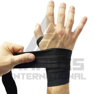 Envolturas de mano de boxeo profesional Ropa protectora Fairtex Envolturas de mano Levantamiento de pesas Gimnasio Fitness Envolturas de mano elásticas para engranajes de boxeo - Product Image 6