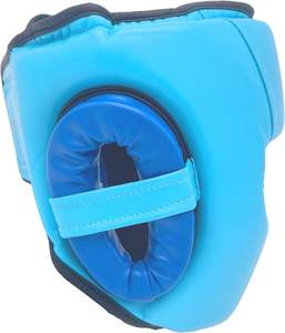 Protector de Cabeza de Boxeo de Cuero PU Transpirable Portátil de Primera Calidad al Mejor Precio, Unisex, Servicio OEM/ODM, Venta Caliente, Diseño Facial - Product Image 2