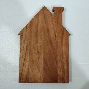 Planche à découper en bois en forme de maison, planche de présentation pour les sponsors, planche à découper, nouvelle vaisselle de haute qualité - Product Image 2