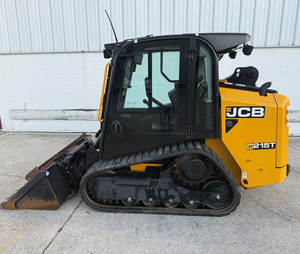 Chargeuse compacte sur chenilles diesel JCB 215T professionnelle, jaune, à vendre - Product Image 1