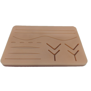 Coussin en silicone pour entraînement chirurgical avec kit de sutures, manuel de classe I pour étudiants en médecine, pour la pratique de l'injection cutanée traumatique par pistolet - Product Image 4