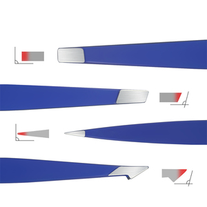 Top prix beauté soins personnels outils de maquillage Kit de pince à épiler à sourcils avec pointe pointue pince à cils polyvalente en acier inoxydable - Product Image 3