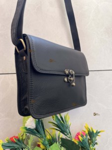 真皮手提包斜跨吊带包新设计手工热卖时尚女式单肩包 - Product Image 4