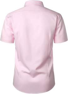 Vente en gros Chemises habillées pour hommes Fabricants Chemises d'uniforme Chemises d'affaires formelles à manches longues pour hommes Teintes en couleur unie - Product Image 4