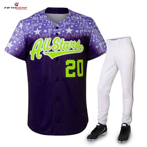Conjunto de entrenamiento de camuflaje digital personalizado para hombres, uniforme de béisbol y softbol para jóvenes, pantalones de jersey con botones completos, opciones de talla grande disponibles - Product Image 4