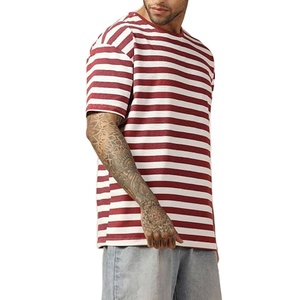 T-shirt pour homme 100% coton, coupe ample, imprimé, surdimensionné, poids lourd 240G, personnalisé, écologique, séchage rapide, manches courtes - Product Image 3