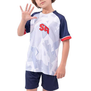 ชุดกีฬาสำหรับเด็กชุดเครื่องแบบฟุตบอลแห้งเร็ว - Product Image 1