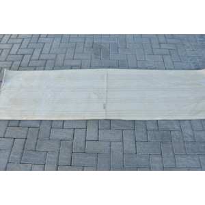 Classique Beige 1.9X7 ft Laine Tapis Turc Patchwork Conception pour Entrée Salon Chambre Latex Support Nouveau Modèle-Side Bedrug - Product Image 3