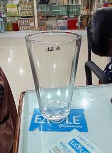 Tasse en verre transparente de tous les jours | Verres transparents pour eau, jus et thé | Gobelet en verre à usage quotidien simple - Product Image 4