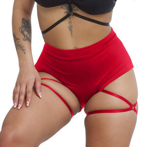 Short de yoga taille haute Pantalon de fitness à séchage rapide et confortable avec pêche Hip-Lifting Sexy Stretch Tight-Fit pour l'entraînement - Product Image 2