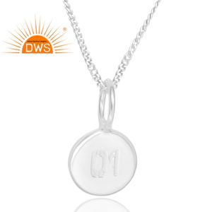 Collar con colgante de plata de ley 925 más vendido, joyería personalizada para mujer, regalo para ella - Product Image 3