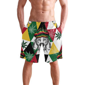 Impression par sublimation personnalisée Short de baseball classique décontracté Double maille bleu à séchage rapide avec motif solide - Product Image 5