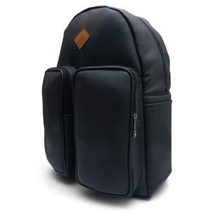 Sac à dos pour ordinateur portable en cuir de haute qualité, prix de gros original, fermeture à glissière, provenance du Pakistan - Product Image 4