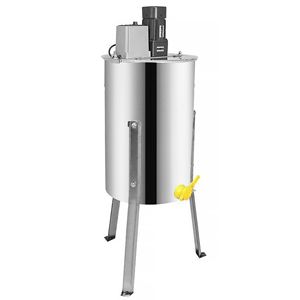 Extractor de Miel Eléctrico de 3 Cuadros, Acero Inoxidable, 140W, 380mm, 220V, GGM Gastro HSEWU3, Alemania - Product Image 1