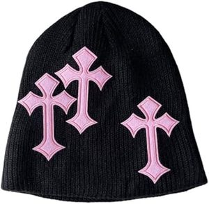 Fashion Autumn <b>Winter</b> Warm Beanie <b>Hats</b> Embroidery Cotton Caps <b>Men</b> Women Knitted Hip Hop <b>Hats</b> - Product Image 2