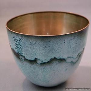 ชามโลหะทองเหลืองสีเงินสุดหรูชามเสิร์ฟแบบขัดเงาขนาดใหญ่ - Product Image 6