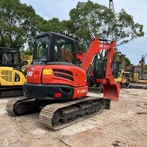 Original Japan for KX163-5 Used Mini Excavator 0.16m Bucket <b>Track</b> Excavator with Motor & <b>Pump</b> 5100kg Sale - Product Image 1
