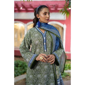 ชุดคัตต้าห์พิมพ์ลาย 3 ชิ้นสำหรับผู้หญิง รุ่น SD-52217 - Product Image 6